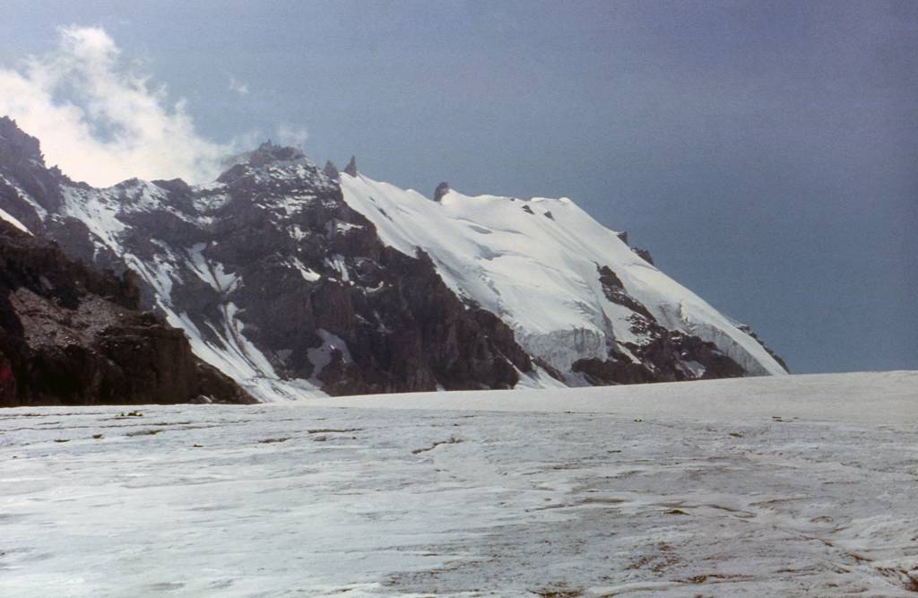 Кавказ-1988. Гергетский ледник.